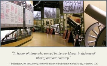 National World War 1 Museum at Liberty Memorial in Kansas City