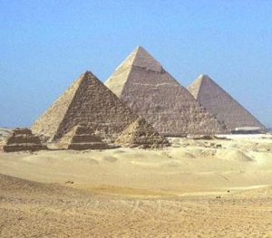 Figure 5. Pyramids at Giza