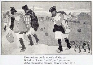 Sardinian (Saridonian) "Yellow Pants" men