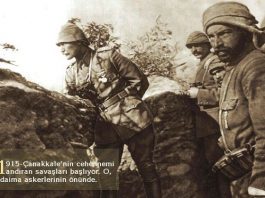 Ataturk at Canakkale War